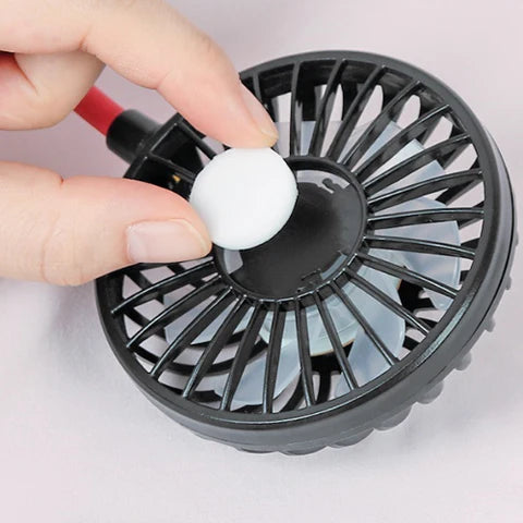 Neck Fan Dual Adjustable Heads USB Rechargeable