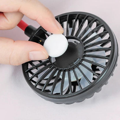 Neck Fan Dual Adjustable Heads USB Rechargeable