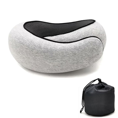 Neck Pillow Adjustable Memory Foam Breathable Fabric