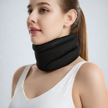 Neck Pillow Ergonomic Cervical Support Reduces Snoring Washable Cover
