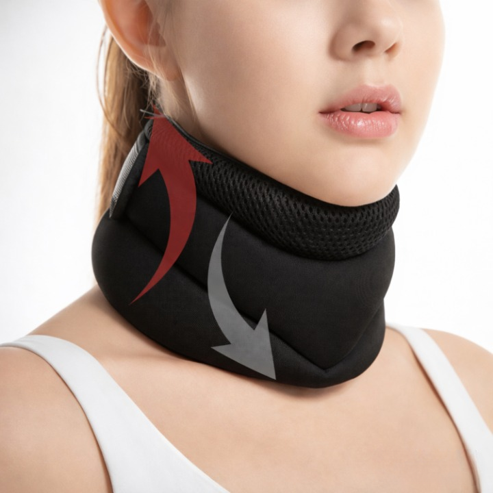 Neck Pillow Ergonomic Cervical Support Reduces Snoring Washable Cover