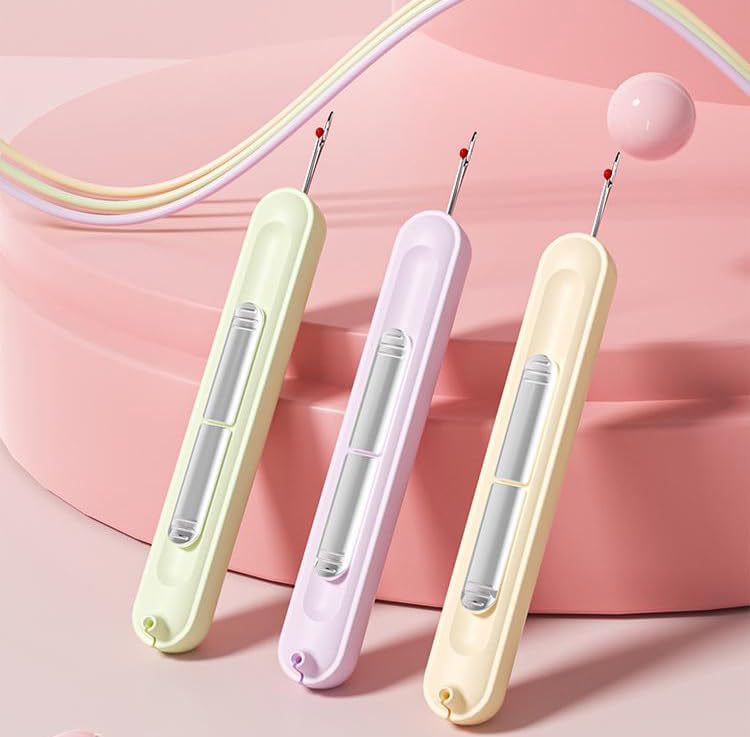 Needle Threader & Seam Ripper Stainless Steel Tip