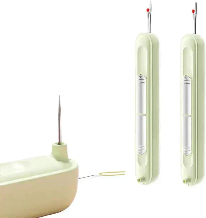 Needle Threader & Seam Ripper Stainless Steel Tips Ergonomic Handle