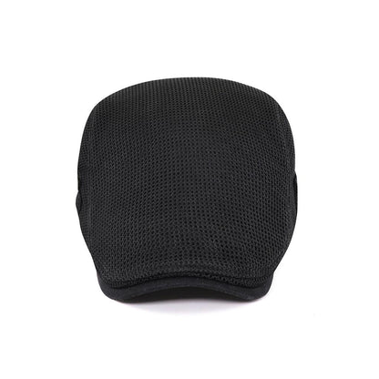 Newsboy Cap Breathable Mesh 100% Cotton Adjustable Band