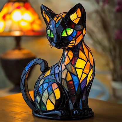 Night Light Cat-Shaped Touch-Dimmable Rechargeable