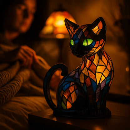 Night Light Cat-Shaped Touch-Dimmable Rechargeable