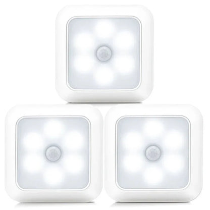 Night Light Motion-Activated Soft LED Battery-Powered