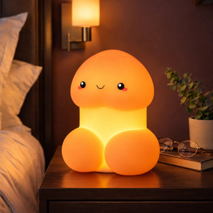 Night Light Playful Sculpted Design Gentle Ambient Glow