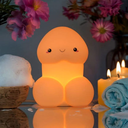 Night Light Playful Sculpted Design Gentle Ambient Glow