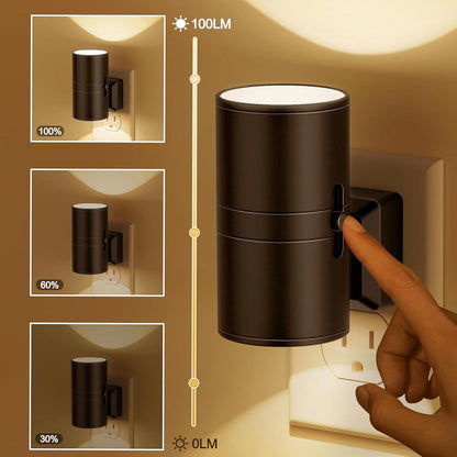 Night Light Plug-In Automatic Sensor & Adjustable Warm Glow