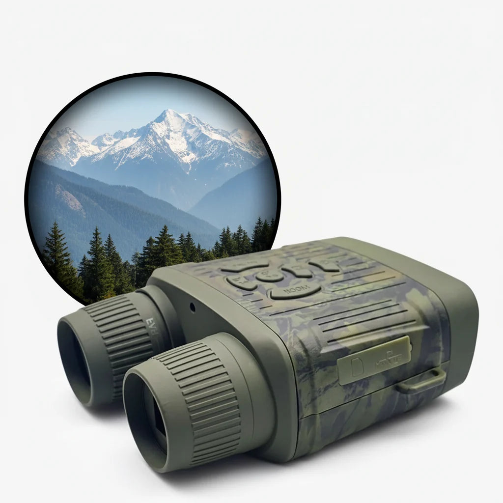 Night Vision Binoculars Infrared HD Display 1000 Ft Range