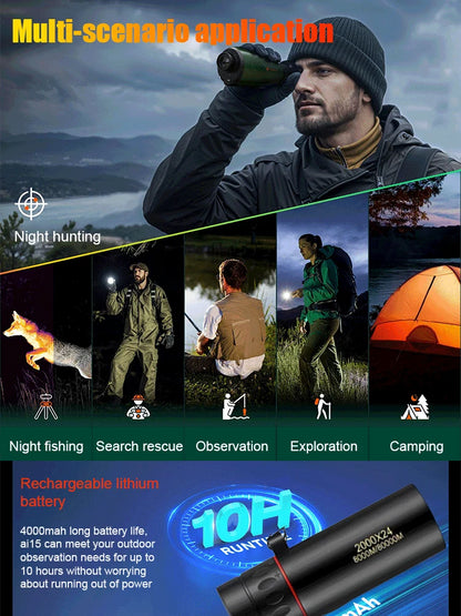 Night Vision Device HD Display 10-Hour Battery