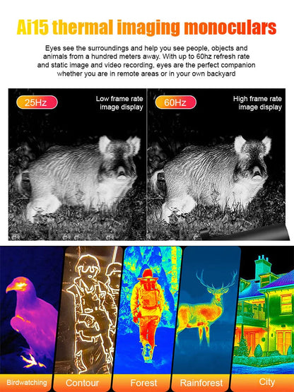 Night Vision Device HD Display 656-Foot Range