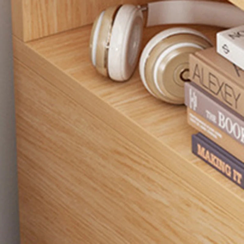 Nightstand Two Drawers & Cabinet Storage