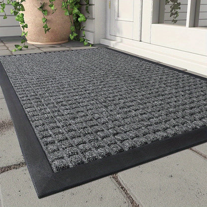 Non-Slip Weatherproof Doormat for Indoor and Outdoor Use – StepSure Dirt-Free Walk Mat