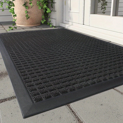 Non-Slip Weatherproof Doormat for Indoor and Outdoor Use – StepSure Dirt-Free Walk Mat