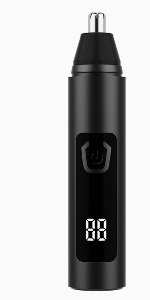 Nose & Ear Trimmer Double-Blade USB Rechargeable LED Display