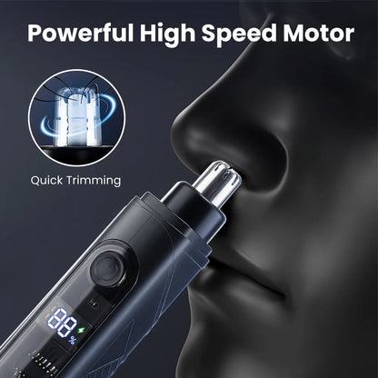 Nose & Ear Trimmer USB Rechargeable Waterproof LED Indicator