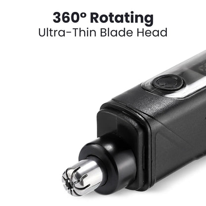 Nose & Ear Trimmer USB Rechargeable Waterproof LED Indicator