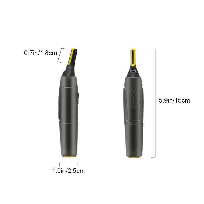 Nose & Ear Trimmer Ultra-Thin Head Stainless Steel Blades