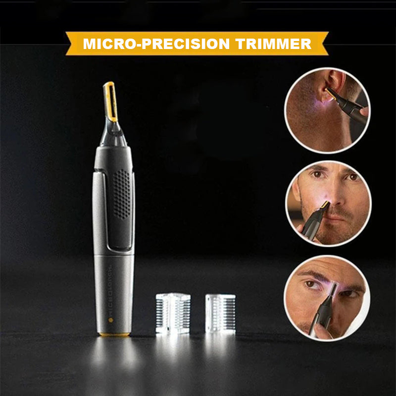 Nose & Ear Trimmer Ultra-Thin Head Stainless Steel Blades