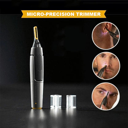 Nose & Ear Trimmer Ultra-Thin Head Stainless Steel Blades