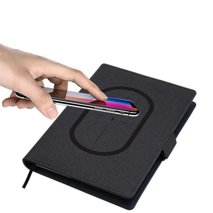 Notebook Wireless Charging A5 PU Leather Cover