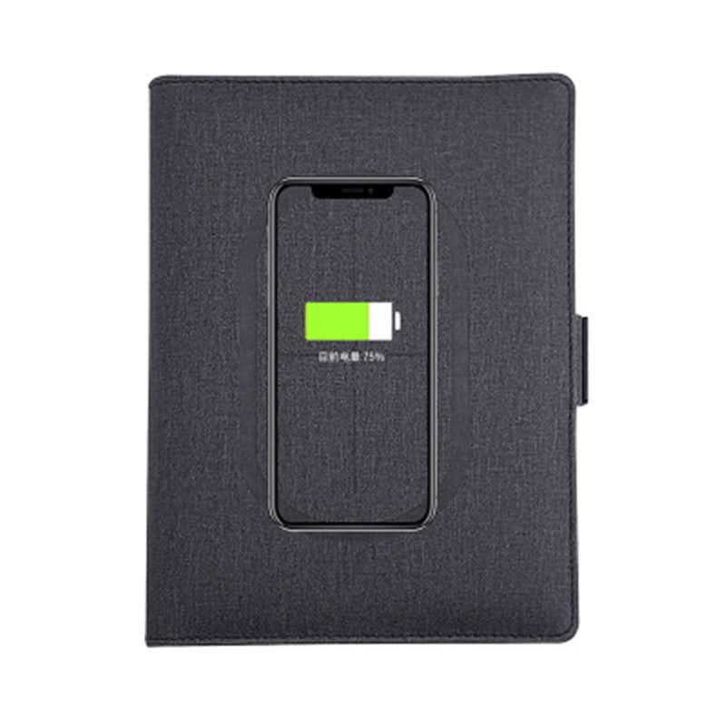 Notebook Wireless Charging A5 PU Leather Cover