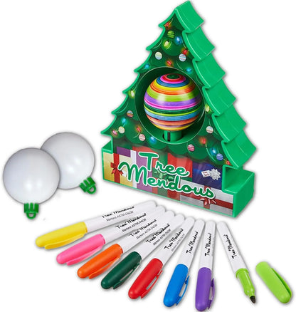 Ornament Decorating Kit Motorized Spinning With Lights & Music