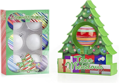 Ornament Decorating Kit Motorized Spinning With Lights & Music