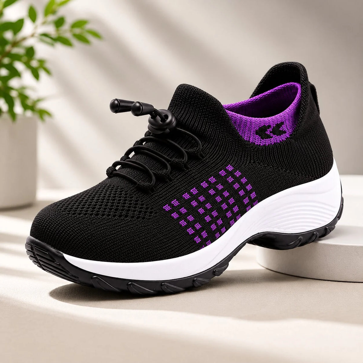 Orthopaedic Sneakers Wide Toe Box & Cushioned Heel