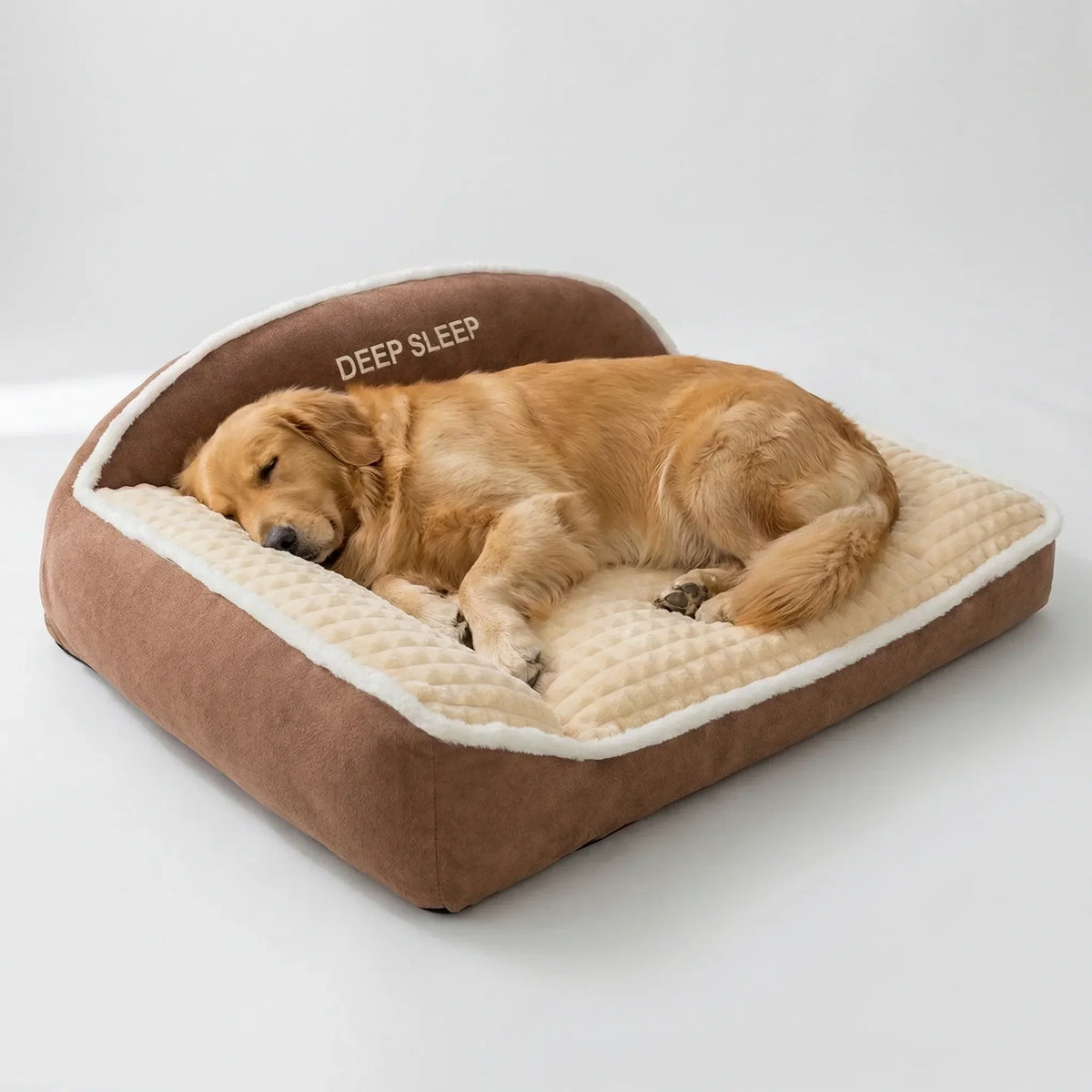 Orthopedic Dog Bed Memory Foam Washable Cover Non-Slip Base
