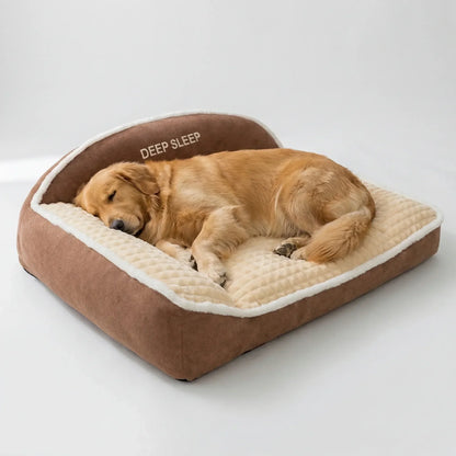 Orthopedic Dog Bed Memory Foam Washable Cover Non-Slip Base