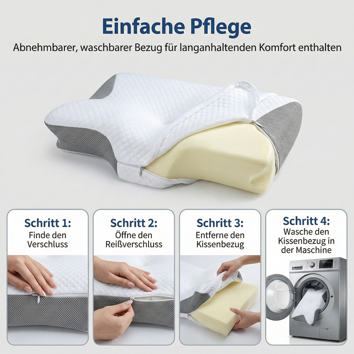 Orthopedic Neck Pillow Butterfly Shape Memory Foam