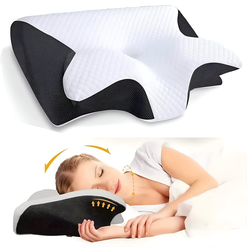 Orthopedic Neck Pillow Butterfly Shape Memory Foam