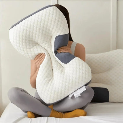 Orthopedic Pillow Contoured Neck Support Removable Washable Cover