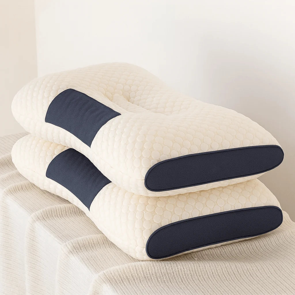Orthopedic Pillow Contoured Neck Support Removable Washable Cover