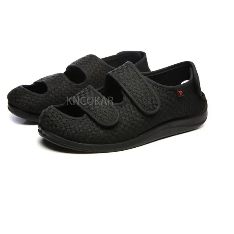Orthopedic Sandals Extra-Wide Toe Box Adjustable Straps Cushioned Support