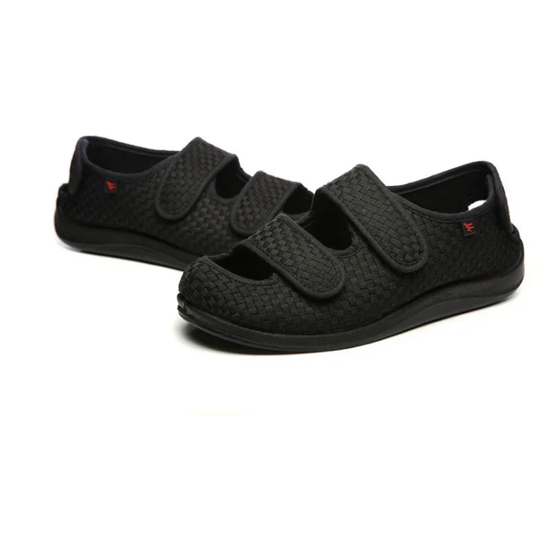 Orthopedic Sandals Extra-Wide Toe Box Adjustable Straps Cushioned Support