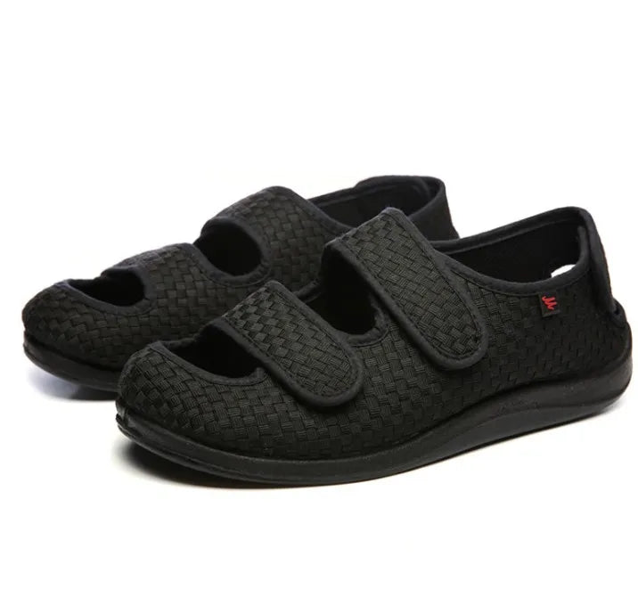 Orthopedic Sandals Extra-Wide Toe Box Adjustable Straps Cushioned Support