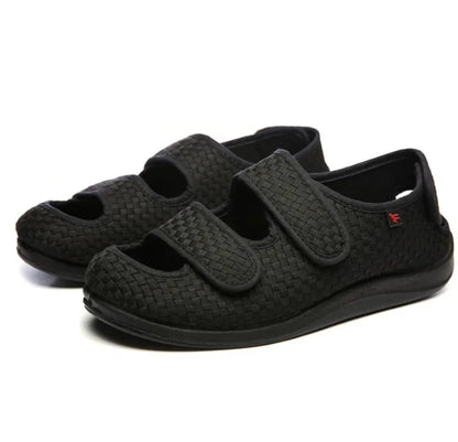 Orthopedic Sandals Extra-Wide Toe Box Adjustable Straps Cushioned Support