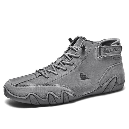 Orthopedic Shoes Waterproof Breathable Slip-Resistant Leather Upper