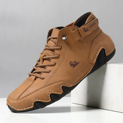 Orthopedic Shoes Waterproof Breathable Slip-Resistant Leather Upper