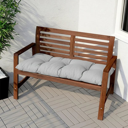 Outdoor Bench Cushion Quilted Weather-Resistant Breathable Fabric