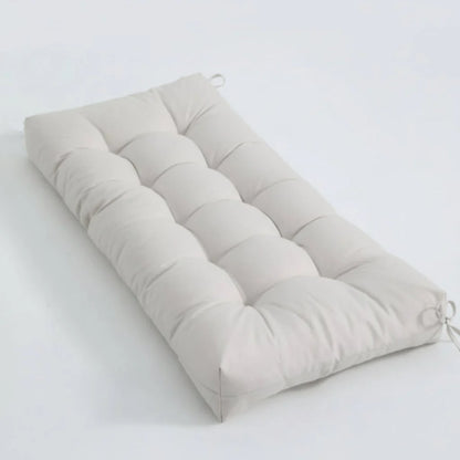 Outdoor Bench Cushion Quilted Weather-Resistant Breathable Fabric