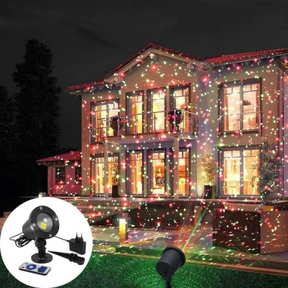 Outdoor Christmas Projector Weather-Resistant Moving Patterns