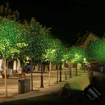 Outdoor Christmas Projector Weather-Resistant Moving Patterns