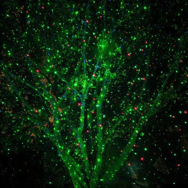 Outdoor Christmas Projector Weather-Resistant Moving Patterns