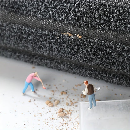 Outdoor Doormat Weather-Resistant Dirt-Trapping Non-Slip Backing