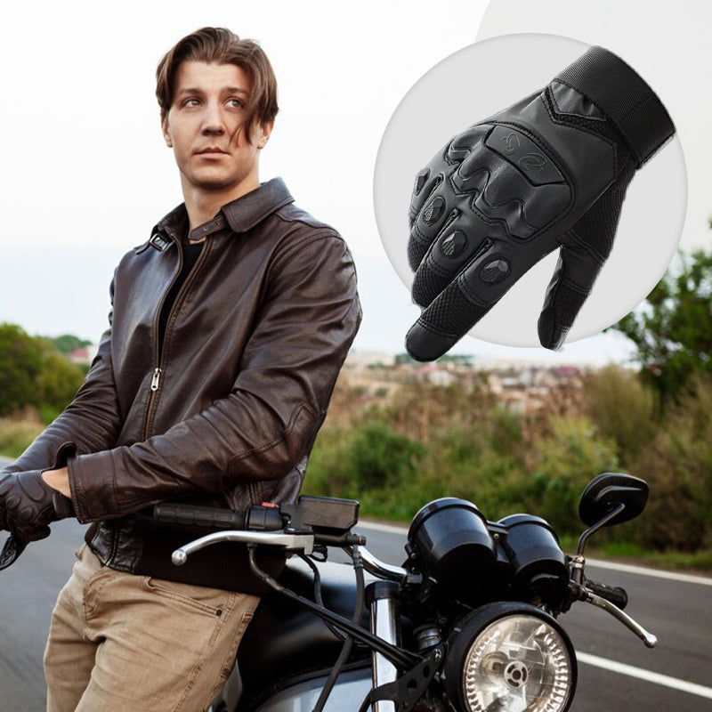 Outdoor Gloves Microfiber Palm Anti-Slip Reinforced Knuckles
